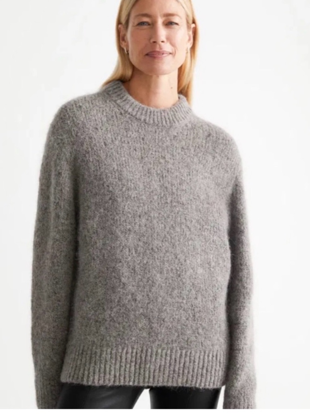 Oversized Alpaca Wool Sweater